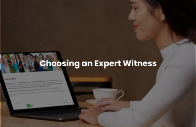 Choosing an Expert Witness